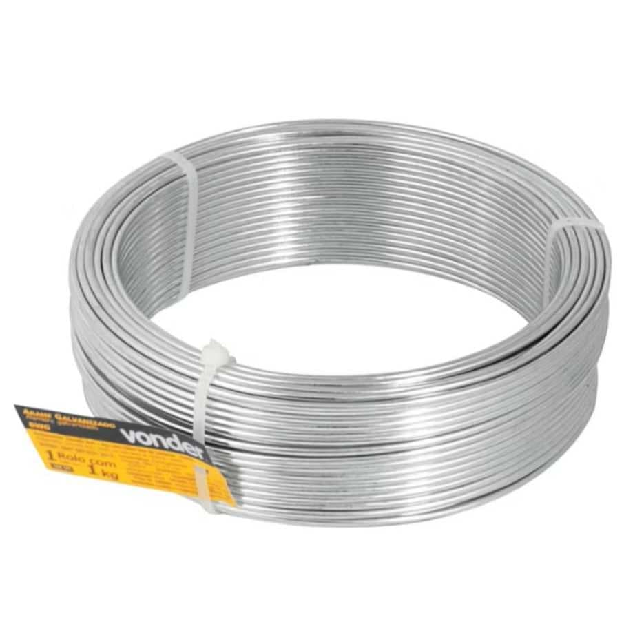 Arame Galvanizado Nº16 Vonder 1,65mm