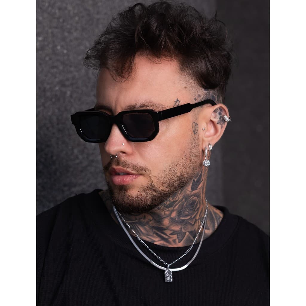 Óculos de Sol Retrô Vintage Unissex com uv400 Moda hype - Vegas