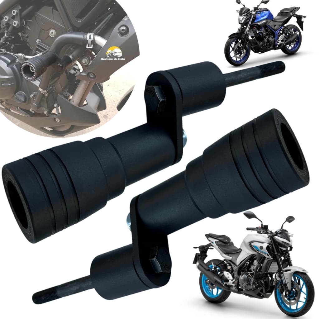 Slider Mt 03 Proteção Motor E Carenagem Protetor Yamaha MT-03 2015 Em Diante