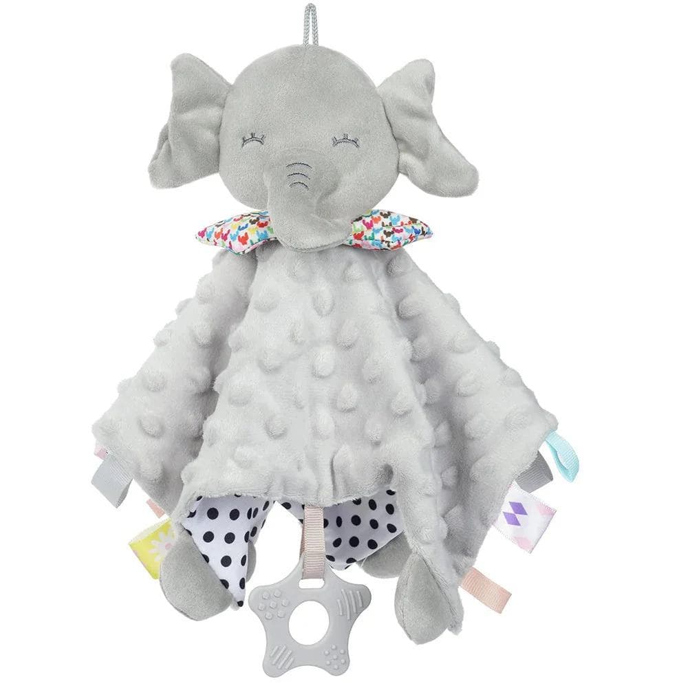 Naninha Mordedor E Chocalho Elefante Para Bebê Meu Primeiro Presente