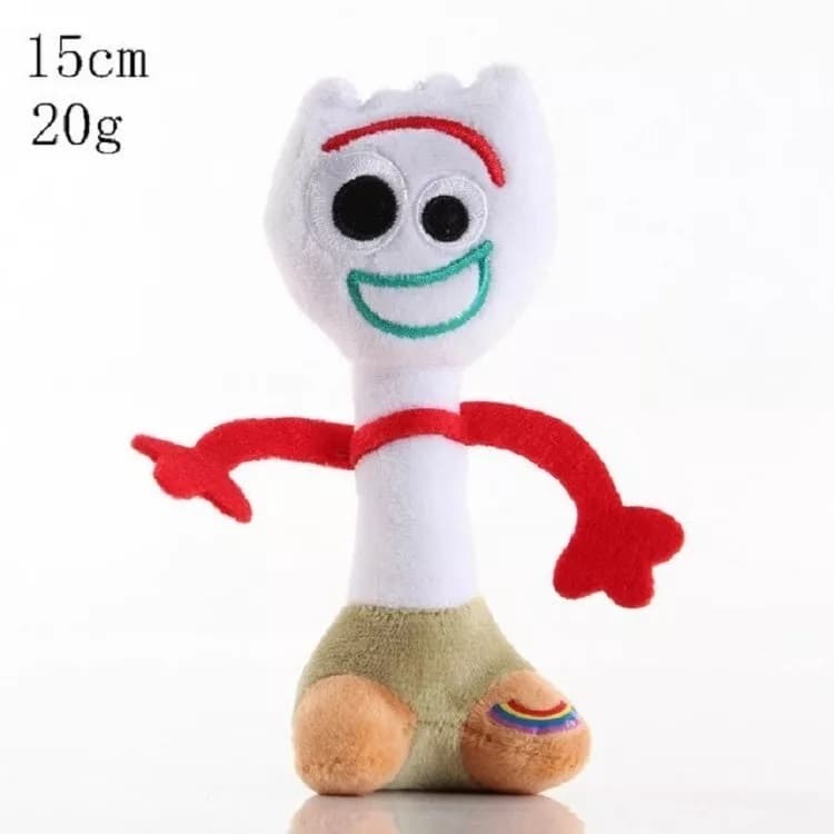 Boneco Pelúcia Garfinho Forky Toy Story De 15 Cm Com Gancho