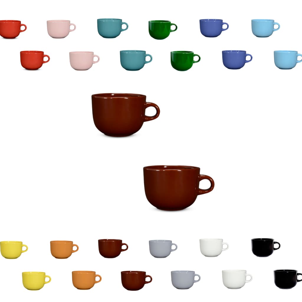 Kit 2 Consumes Jumbo Caneca Segunda Linha Grande Sopas Caldos Ceramica 650ml