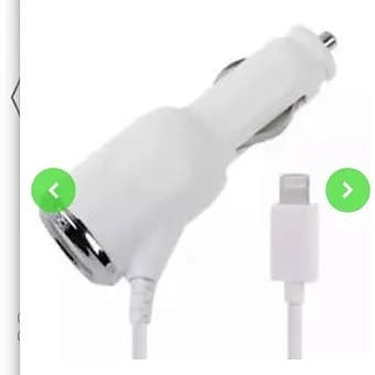 Carregador Veicular para IOS  5 / 6 / 7 e Mini  iPad