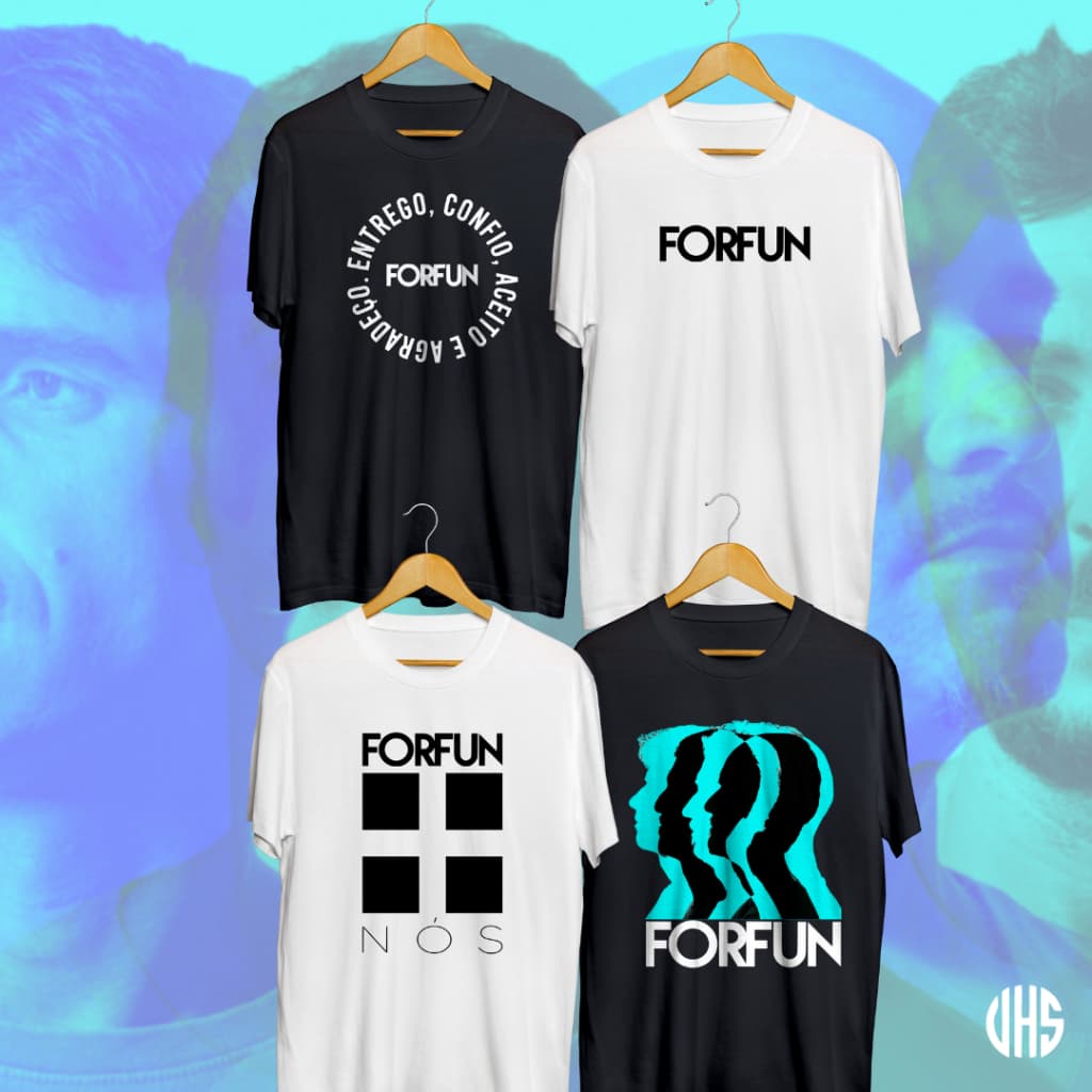 Camisa Forfun Gruvi Quântico Algodão Unissex