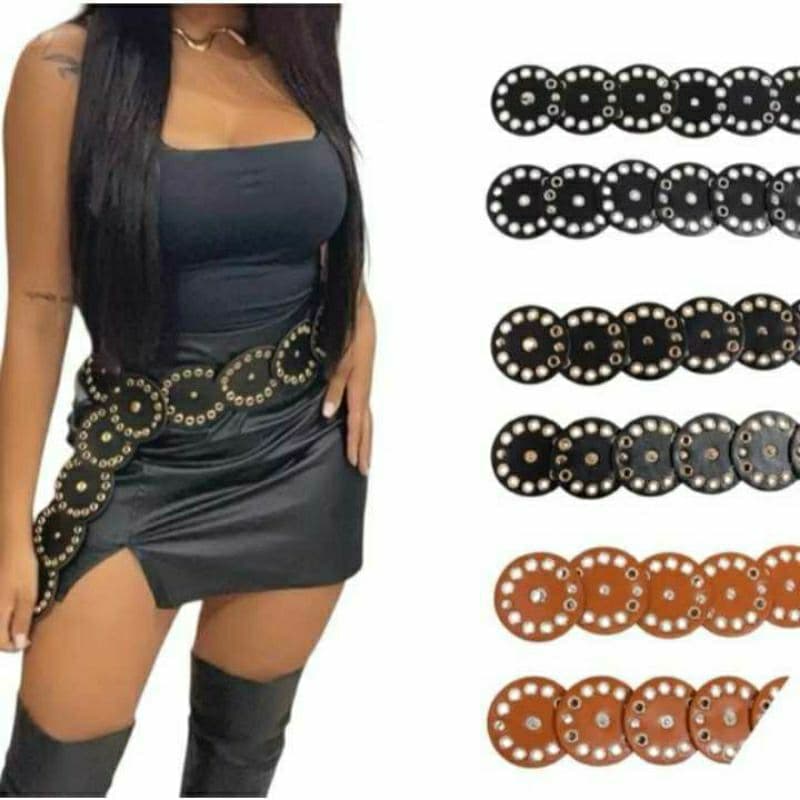 Cinto Feminino Boho Chique Redondo  Tendência