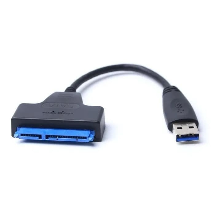 Cabo Conversor Adaptador Usb 3.0 Para Ssd E Hd Sata 2.5 Pol.