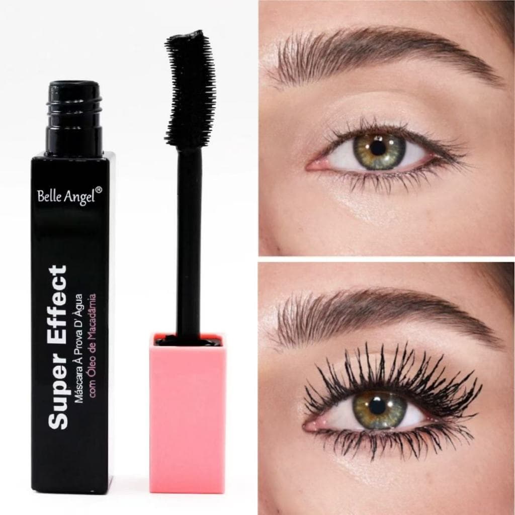 Máscara de cílios super effect, Alongamento e volume de cílios, à prova d'água Belle Angel