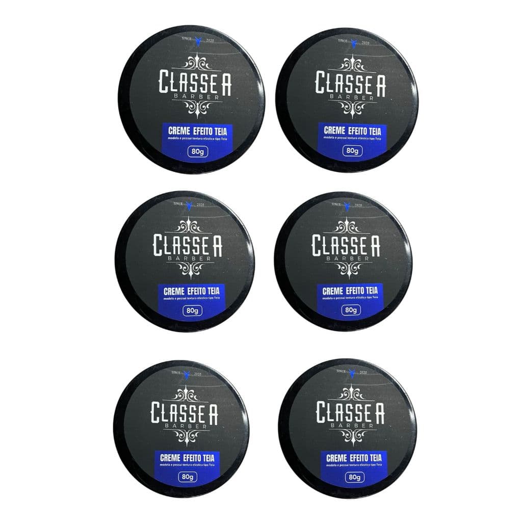 KIT CLASSE A COM 6 CREME EFEITO TEIA 80G