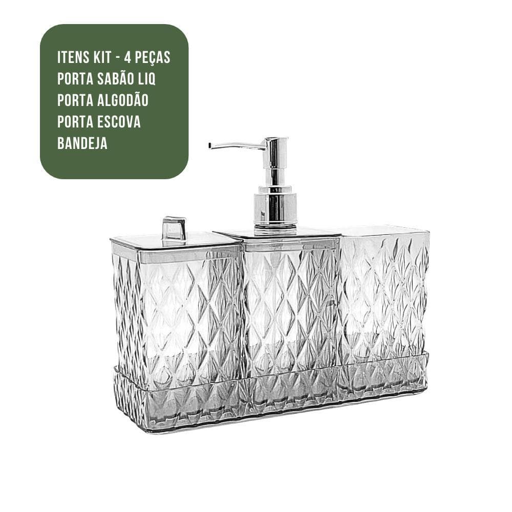 Jogo de Banheiro Luxuoso Multiuso Decoração Lavabo