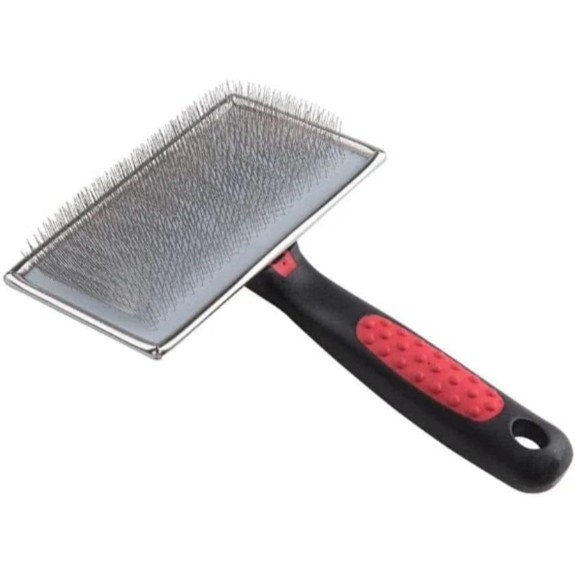 Rasqueadeira Clássica Plana Escova HomePet Pentear Desembolo