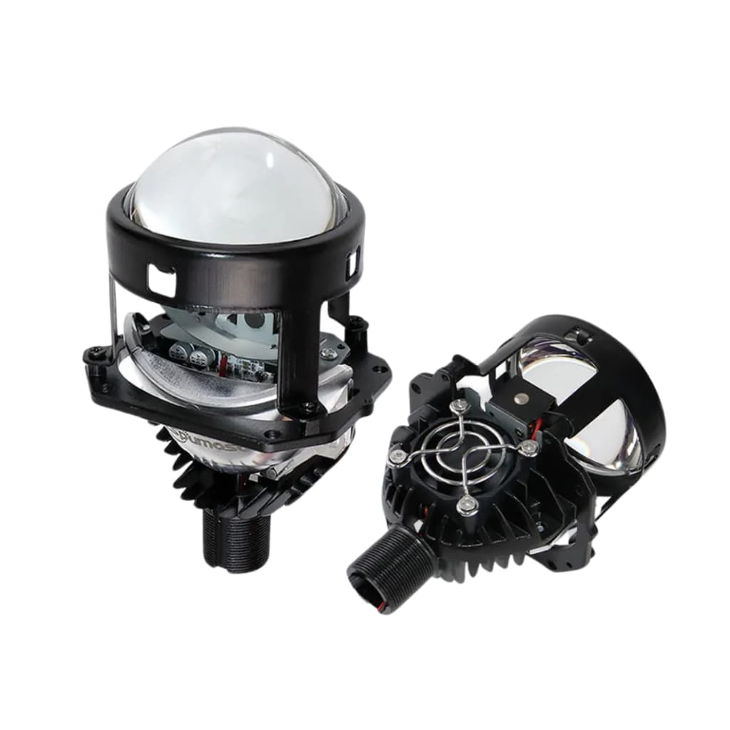 Par Farol Bi-led Projetor Retrofit 2,5 Polegadas 55W 6000K 20000lm Universal