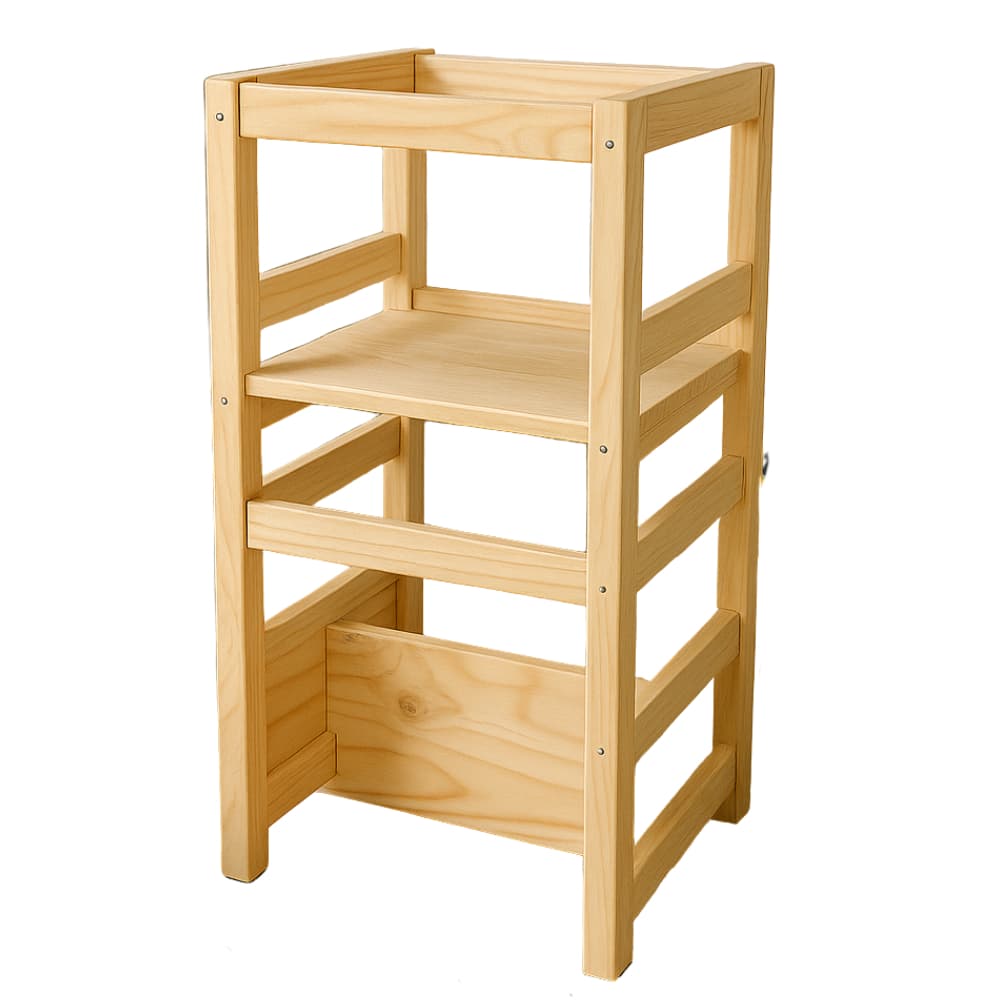 Torre De Aprendizagem Montessoriana Regula Altura - cód.7180 Criança
