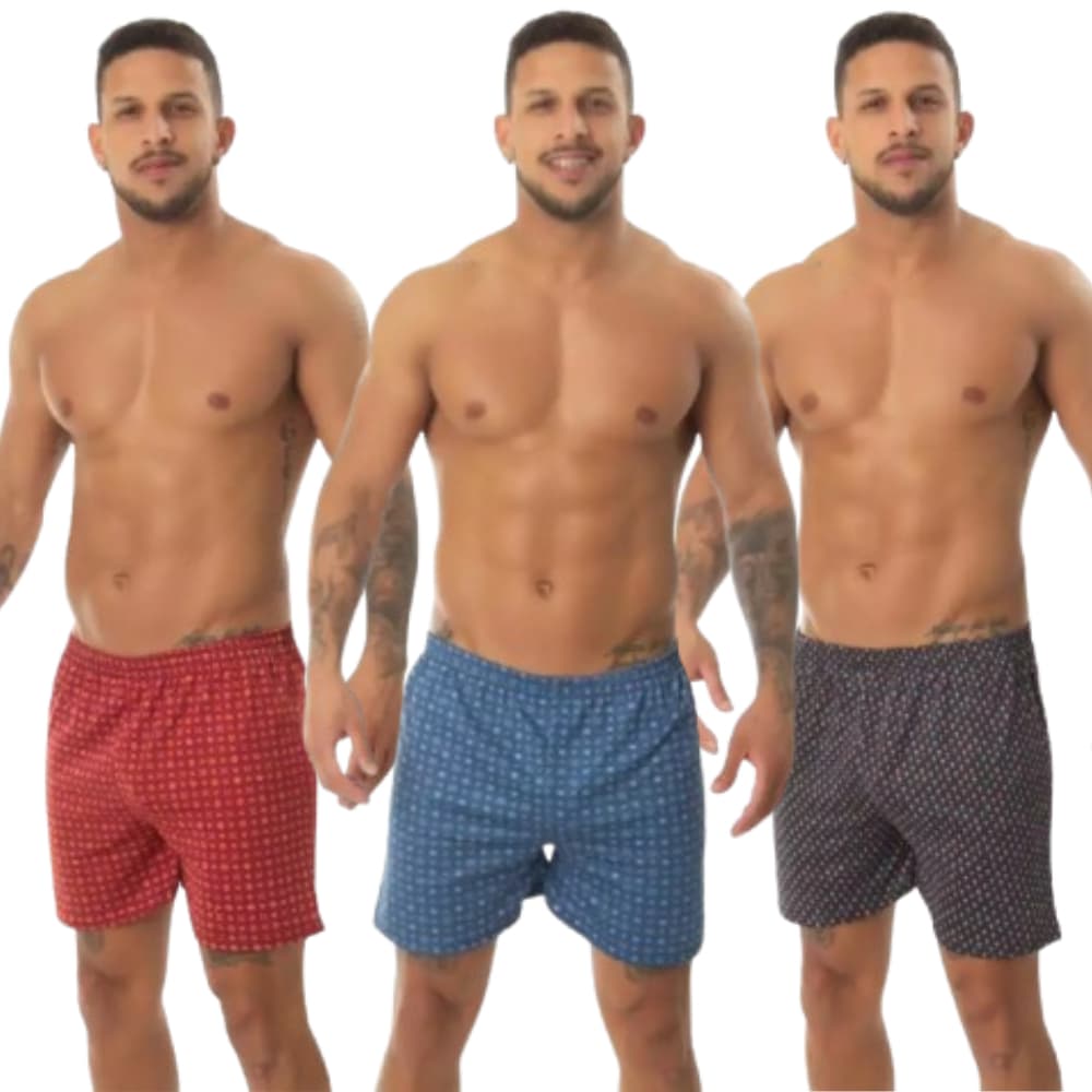 Kit Pijama Masculino Samba Cançao Kyron Pode Escolher Estampas