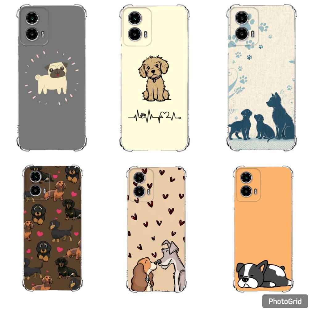 CAPA CAPINHA MOTOROLA G04, G04s, G24, G41 CAPA TPU DESENHOS VARIADOS CAPINHA CASE CACHORROS