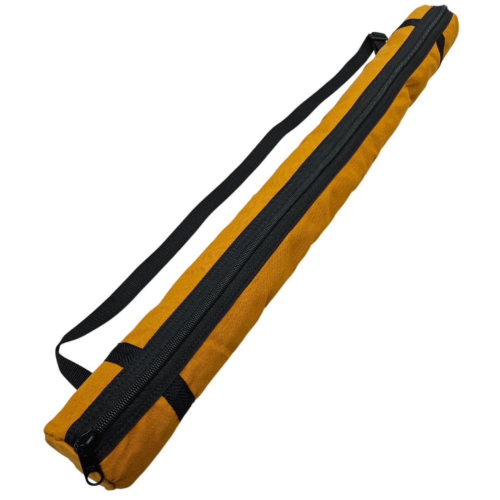 Bolsa Porta Varas Traia de Pesca Lona Grossa Impermeável Resistente Amarelo ou Camuflado
