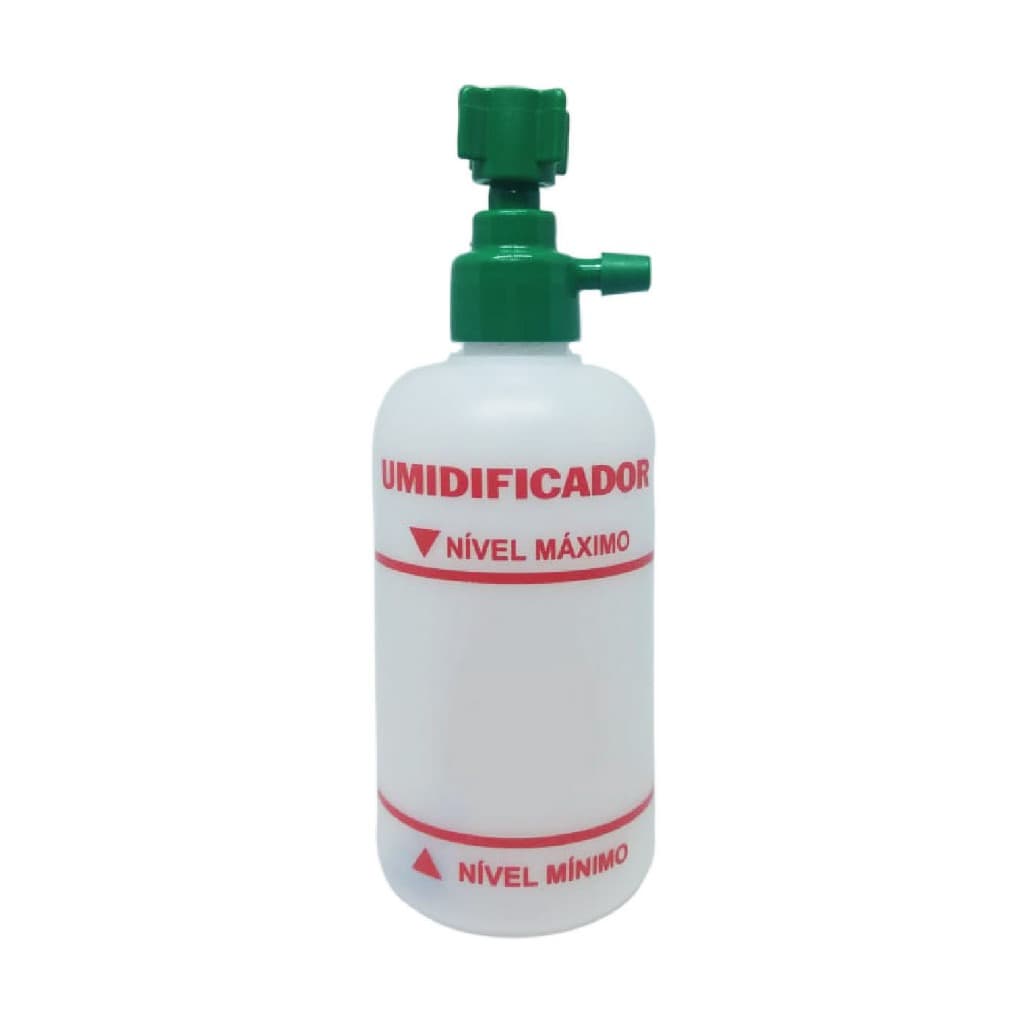 Copo Frasco Umidificador Para Concentrador De Oxigênio 250ml Alta Qualidade Essencial E Eficiente