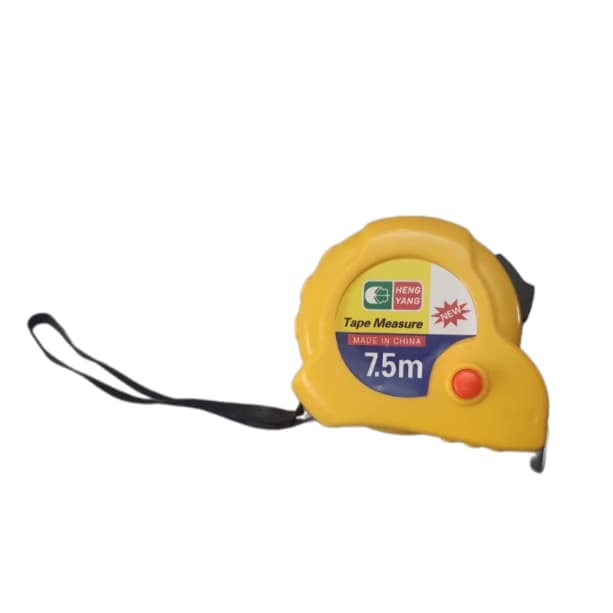 Trena Profissional Emborrachada 5m e 7,5m Amarela, Imantada c/ Trava - Profissional