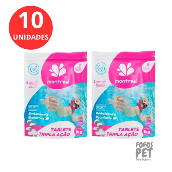 Kit 10 Pastiilhas Montreal piscinas