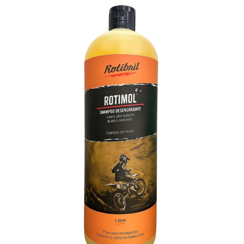 Shampoo Desengraxante Automotivo Rotimol 1 litro - Ideal para Pré-lavagem