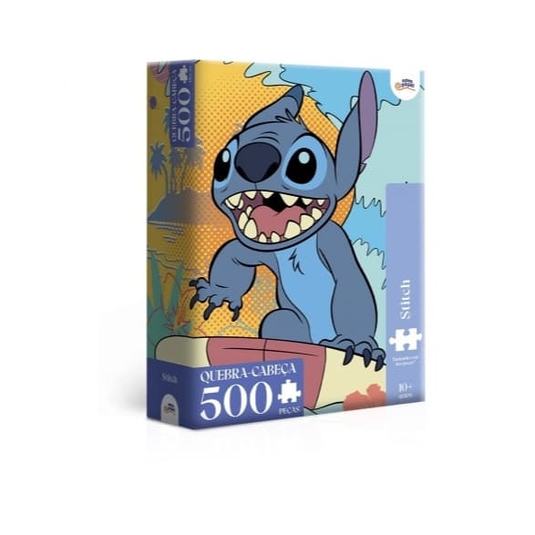 Quebra Cabeça Stitch 500 Peças - Toyster 8091
