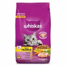 whiskas Ração Whiskas Frango Gatos Adultos 900 G