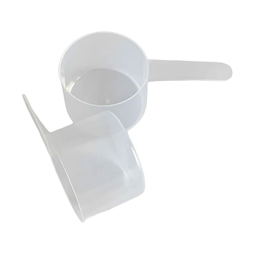 Kit 100 Medidores Scoop para whey protein Plástico Colher Precisão Dosador Gramas 70 Ml