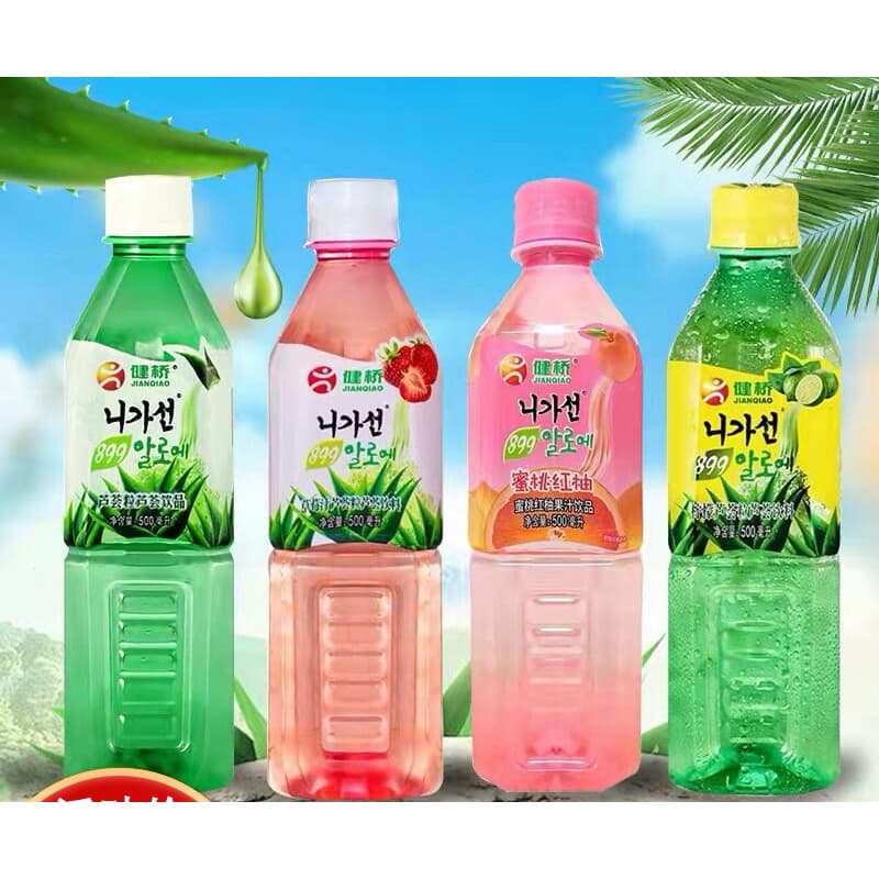 Suco de Aloe Vera de Frutas Bebida Importada 500ml