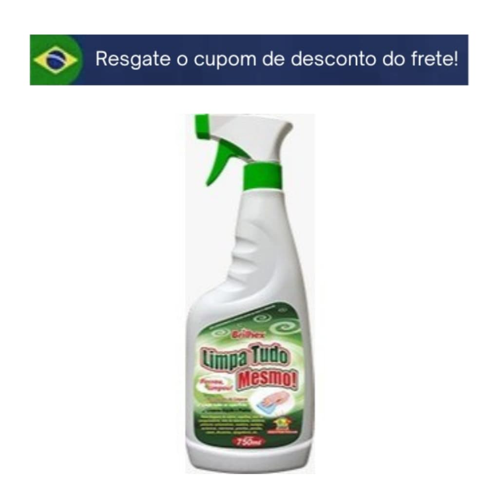 Limpa Tudo Mesmo Brilhex 750ml; Envio imediato menos de 24Hs dias úteis