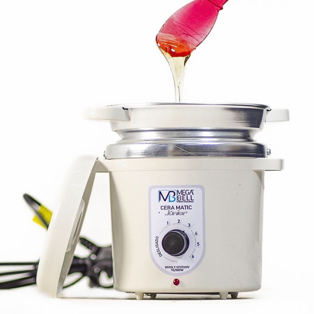 Termocera Aquecedora de Cera Bivolt Com Refil Júnior 400g Branco - Mega Bell (7208 MB)