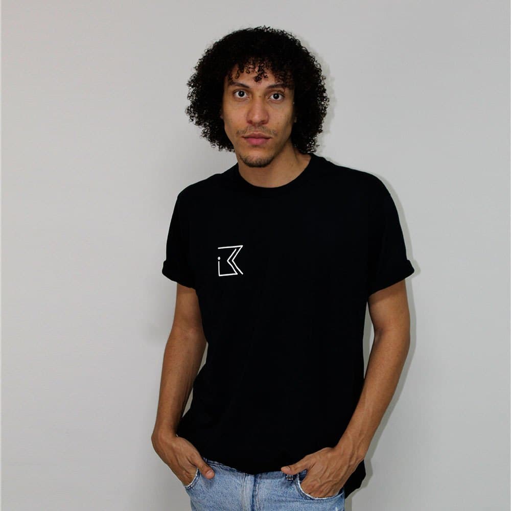 Camiseta Masculina Brosis Preta 100% Algodão Conforto, Durabilidade e Estilo Casual Streetwear