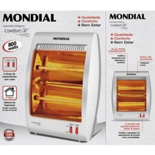 Aquecedor Halógeno Comfort Air, Mondial, A-15