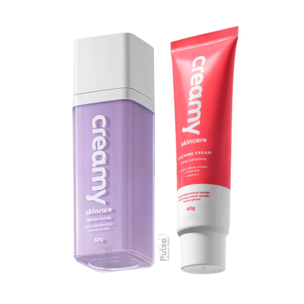 Kit Creamy  Sérum Pro-Adapaleno e Calming Cream