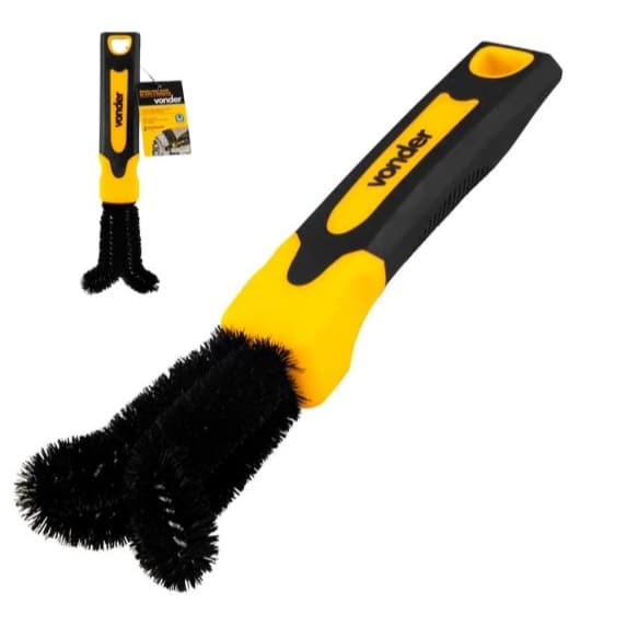 Escova Para Limpeza de Raios e Aro Moto Bike Bicicleta - Envio Imediato