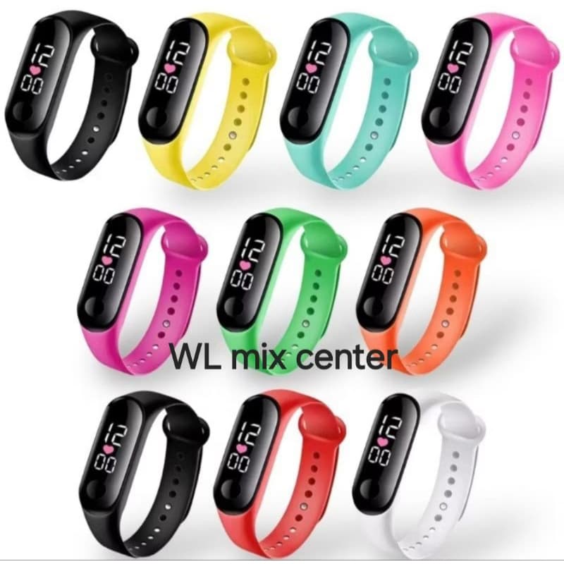 RELÓGIO DIGITAL LED M4 À PROVA D`ÁGUA ESPORTIVO MASCULINO FEMININO ADULTO E INFANTIL