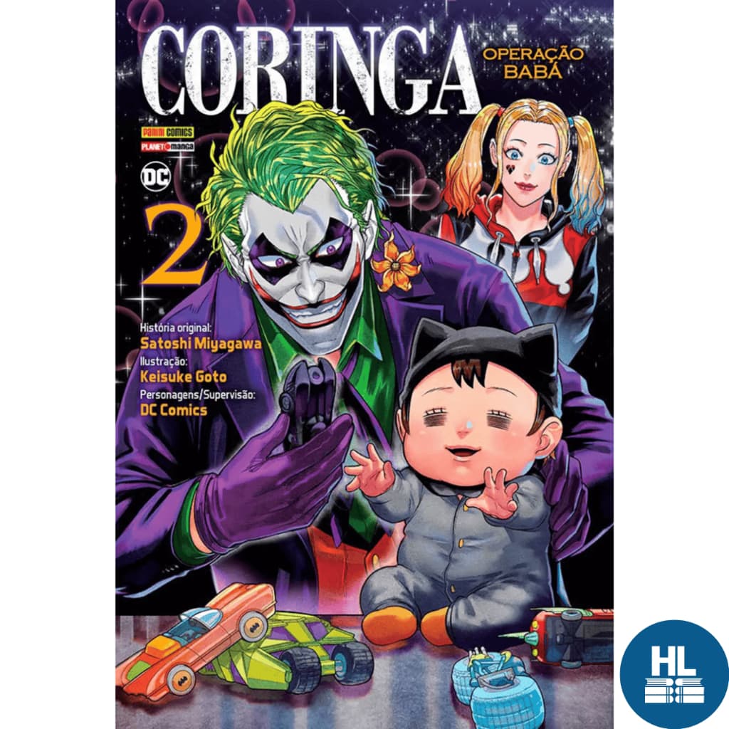 Mangá Coringa: Operação Babá Vol. 2 - Novo/Laccrado