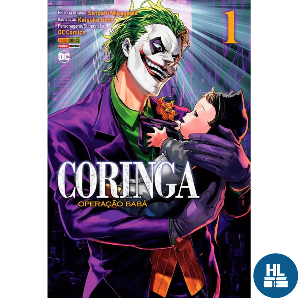 Mangá Coringa: Operação Babá Vol. 1 - Novo/Lacrado