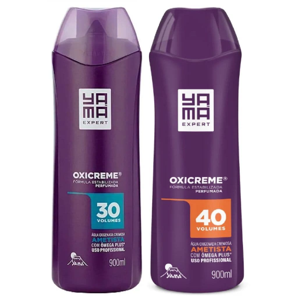 Água Oxigenada Creme Ametista 30/40 Volumes Yamá 900ml Profissional  ( somente 1 und )