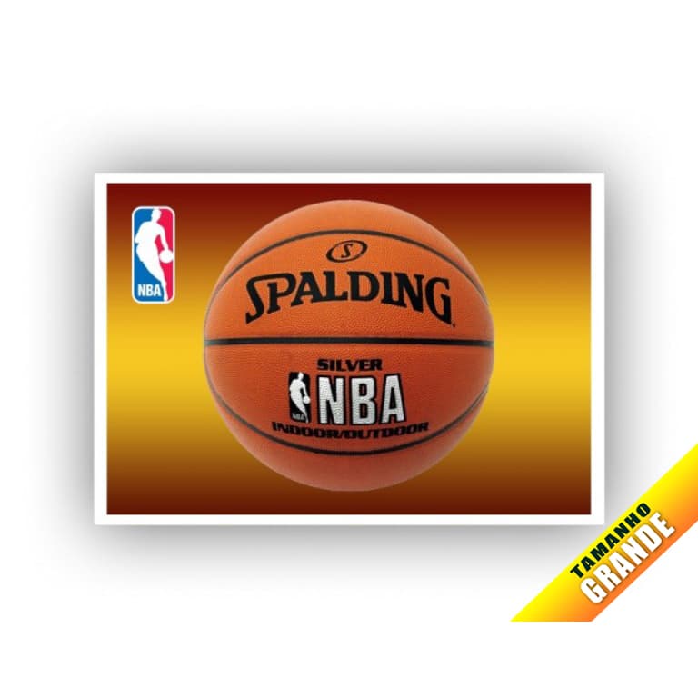 Papel arroz Basquete Bola para Bolo Grande 30x40cm de 7kg