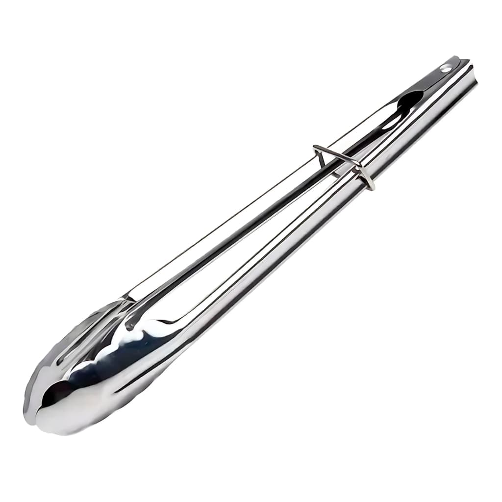 Pegador Inox Multiuso 18cm Salada Pães Assados Petiscos Gelo