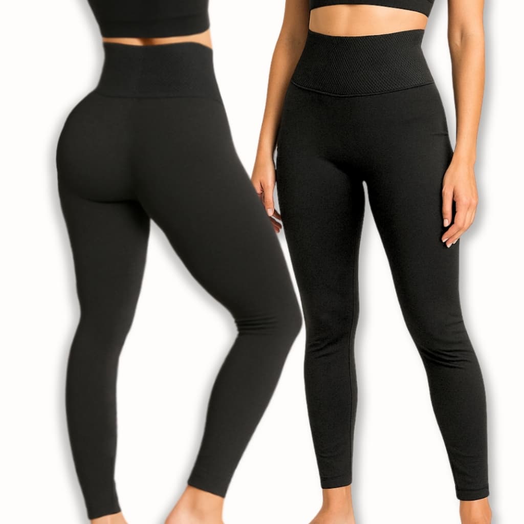 Calça Legging  Flanelada Feminina Peluciada Térmica Legging Cintura Alta Frio