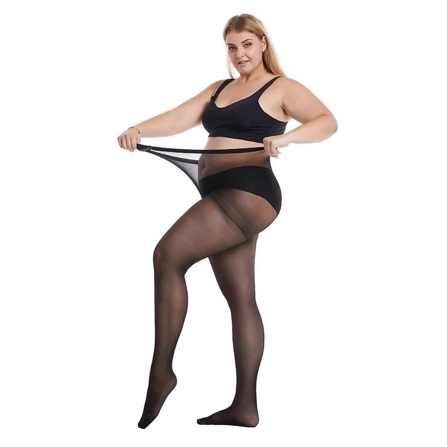 MEIA CALÇA FIO -15D-20DPLUS SIZE