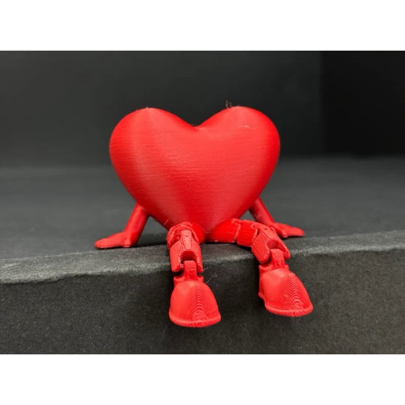 Coração articulado decoração dia dos namorados love