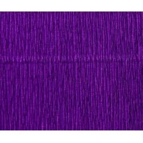 Papel Crepom Violeta 48mmx200mm Pacote c/ 10 Folhas - Art Floc