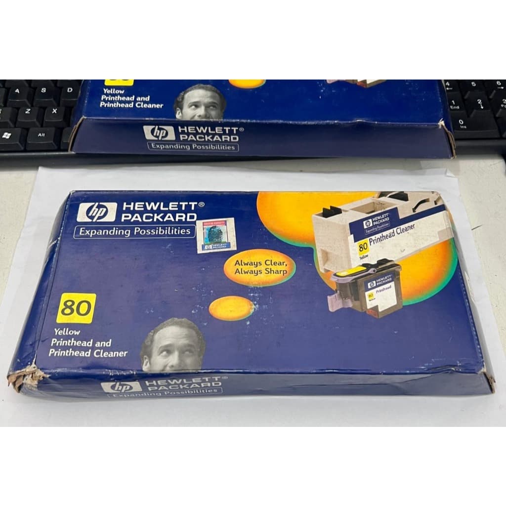 CABEÇA IMPRESSÃO E LIMPEZA HP 80 C4823A AMARELO HP 1050/1055 (VENCIDO) *LEIA A DESCRIÇÃO