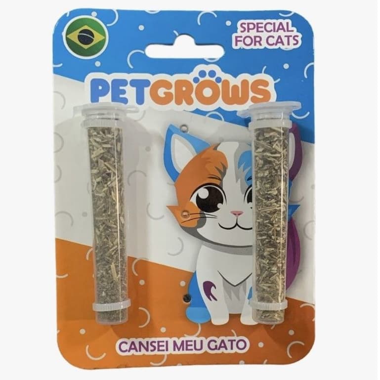 Catnip Petgrows 4g (2 x 2g) Catnip Para Gatos Erva Natural Cat Nip