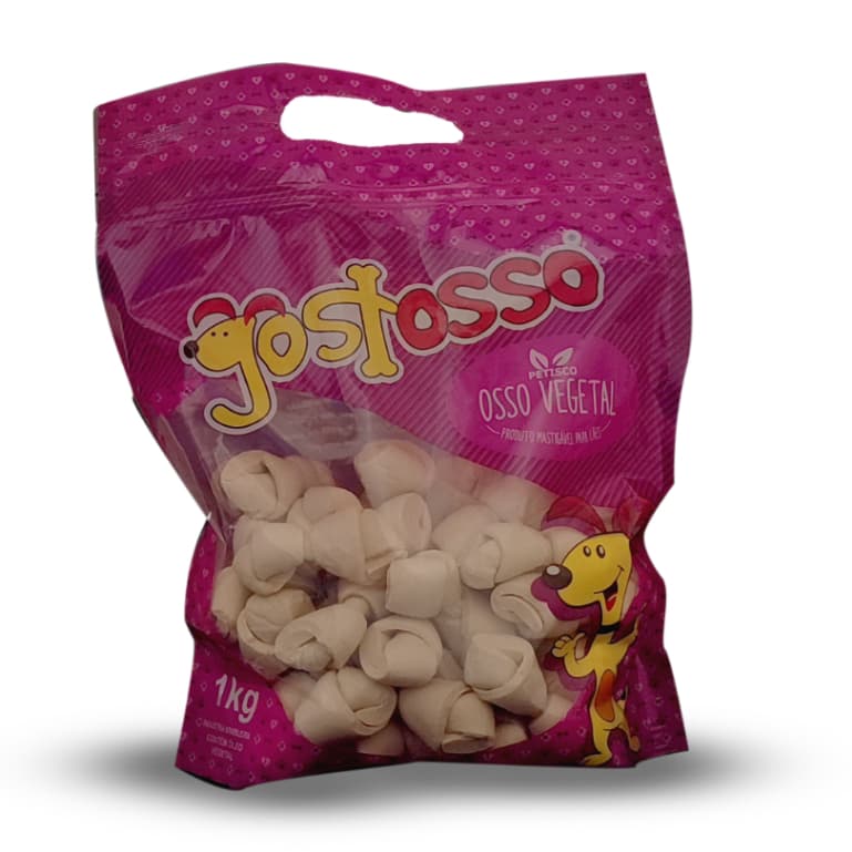 Petisco para cachorro Osso vegetal GOSTOSSO 3/4