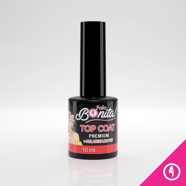 Top Coat Premium Selante 10ml Fala Bonita