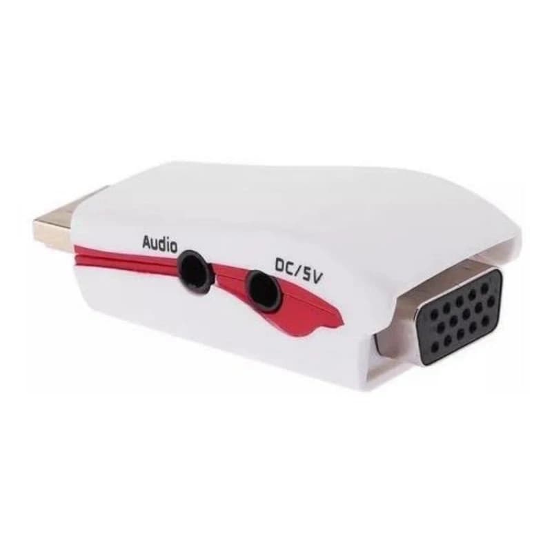 Adaptador conversor hdmi para vga Ps4,xbox,pc P/ Monitor Vga