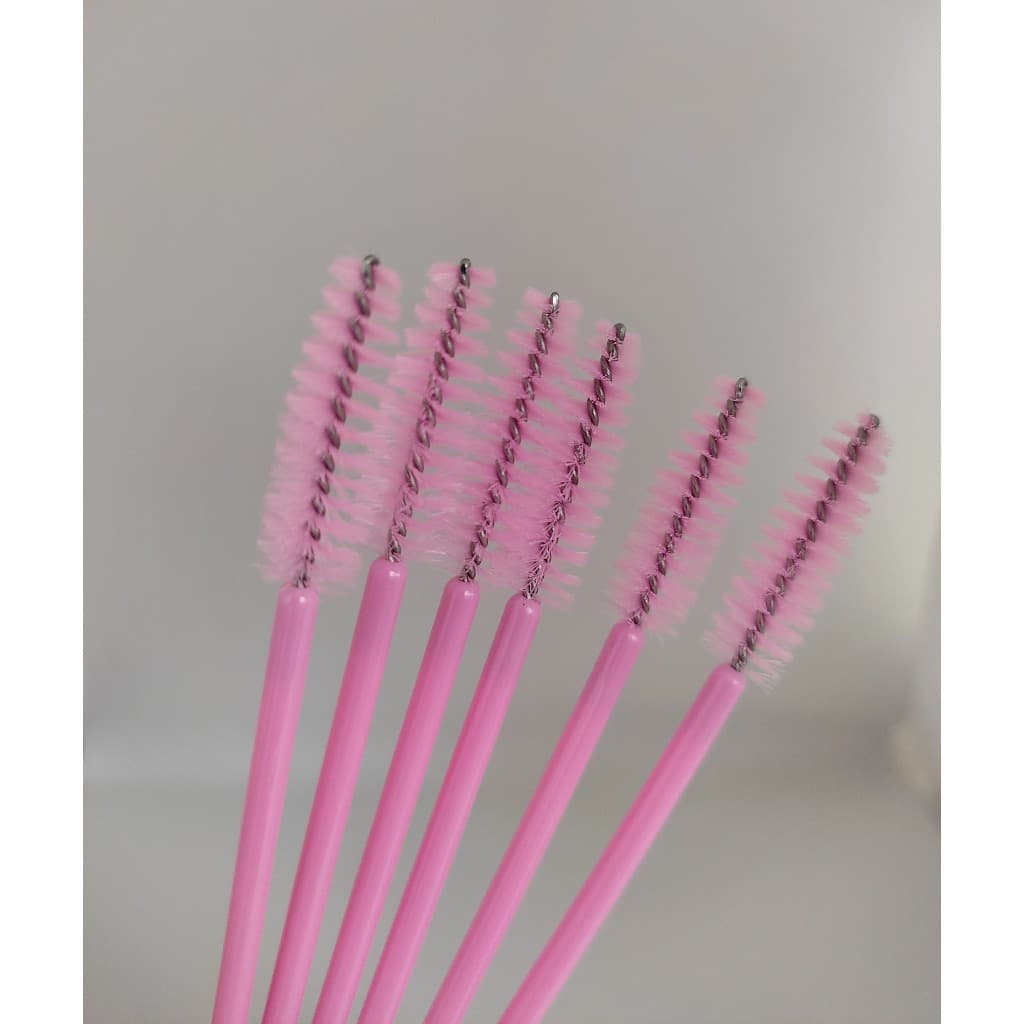 Kit de Pincel Rímel Descartável com 50 Unidades Visage