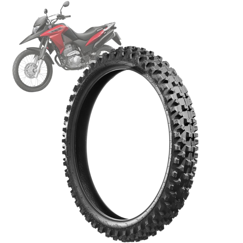 Pneu Dianteiro Xre 300 Tornado Lander 250 90/90-21 Pro Tork